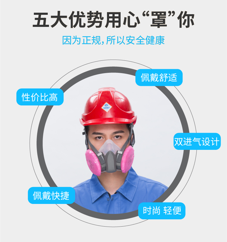 ST-M40尘毒转换半面罩-亚游国际