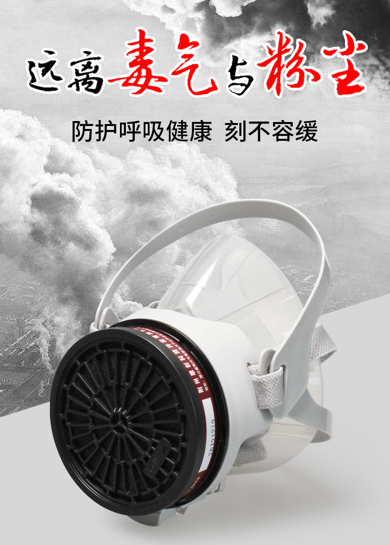 ST-FDG可替换式防毒半面罩-亚游国际