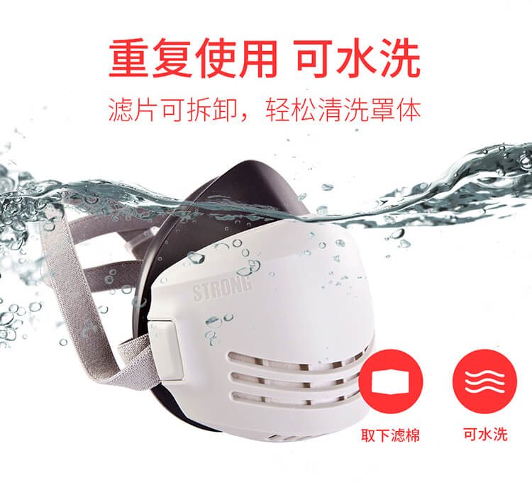 ST-AX可替换式防尘半面罩-亚游国际