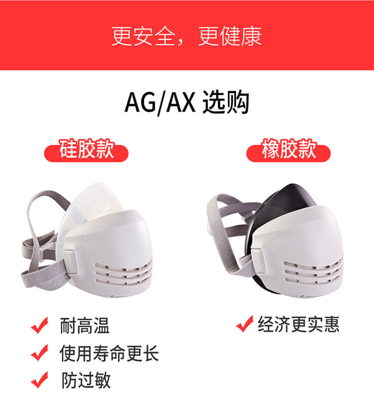 ST-AX可替换式防尘半面罩-亚游国际
