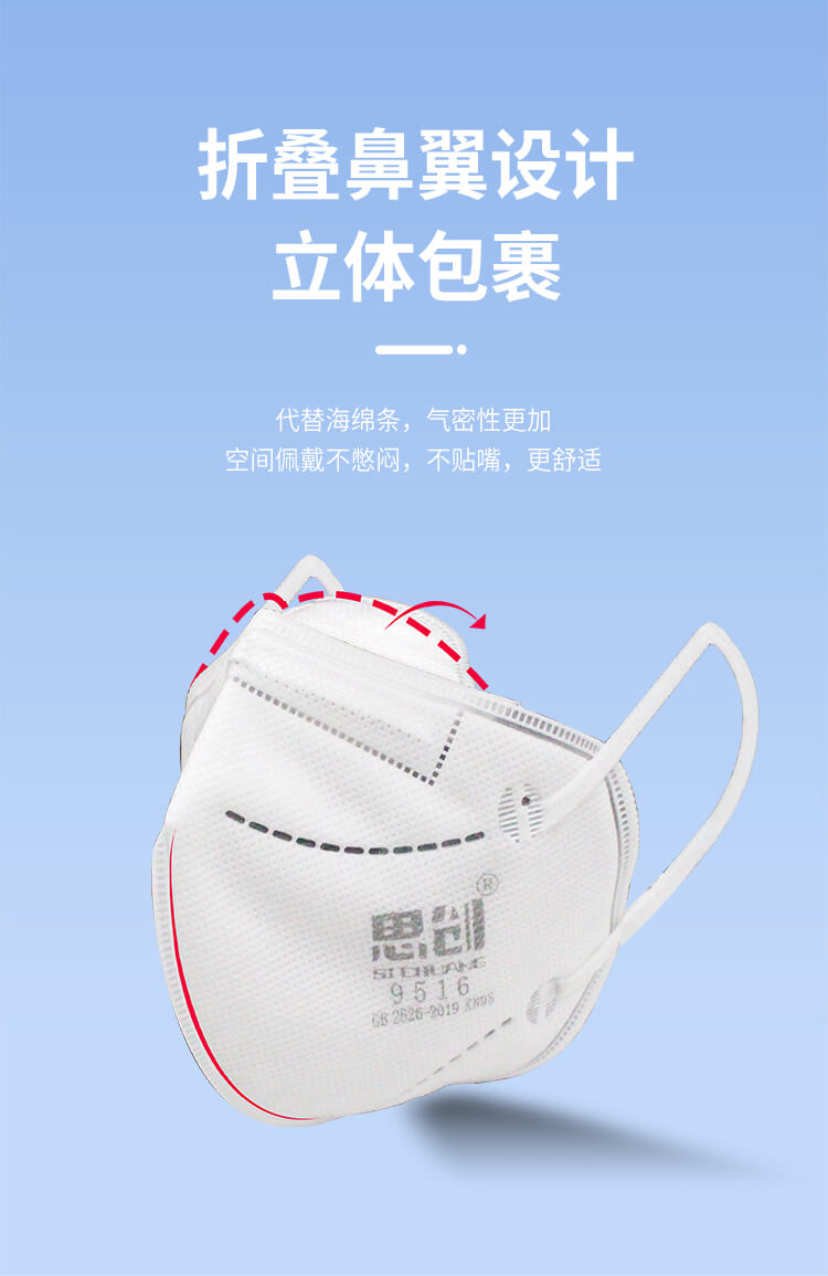 ST-A9516耳带式扬弃型防尘口罩-亚游国际