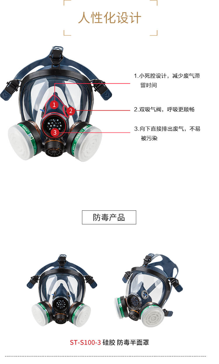ST-S100-3 202防毒周全具-亚游国际