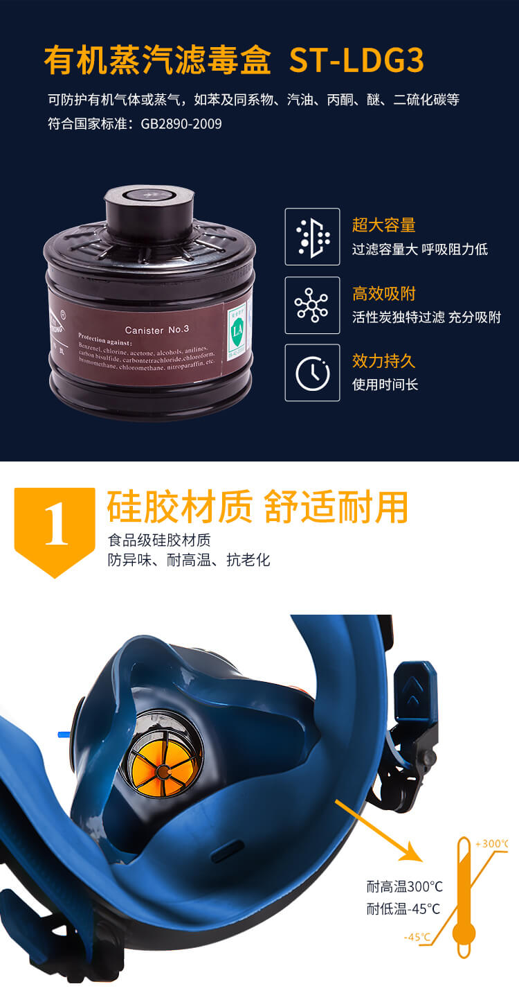 ST-S100-2 203防毒周全罩-亚游国际