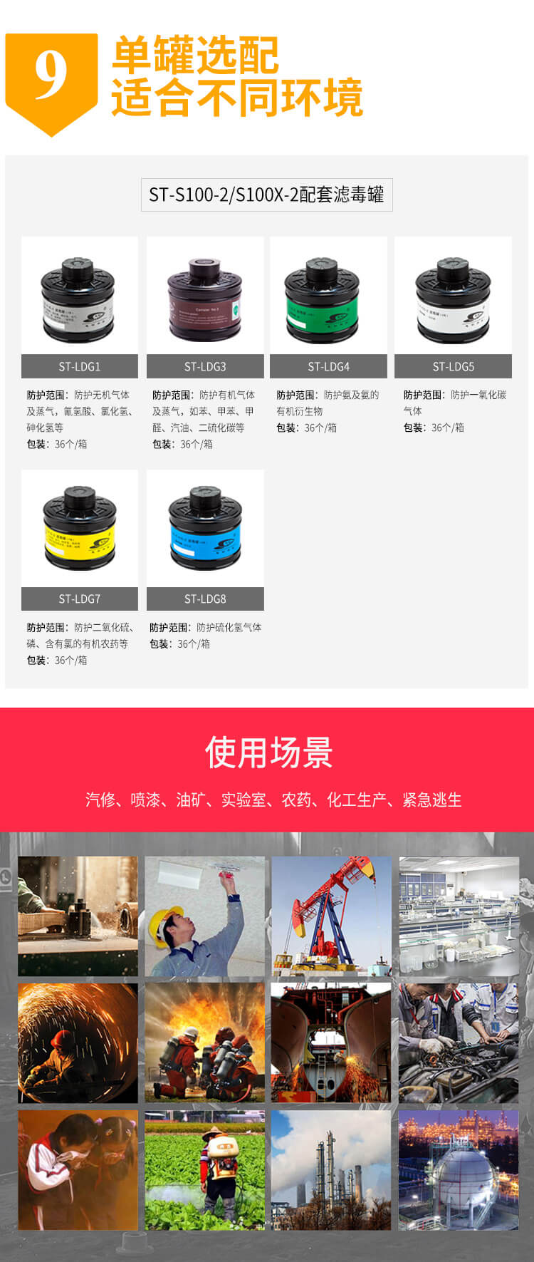 ST-S100-2 203防毒周全罩-亚游国际