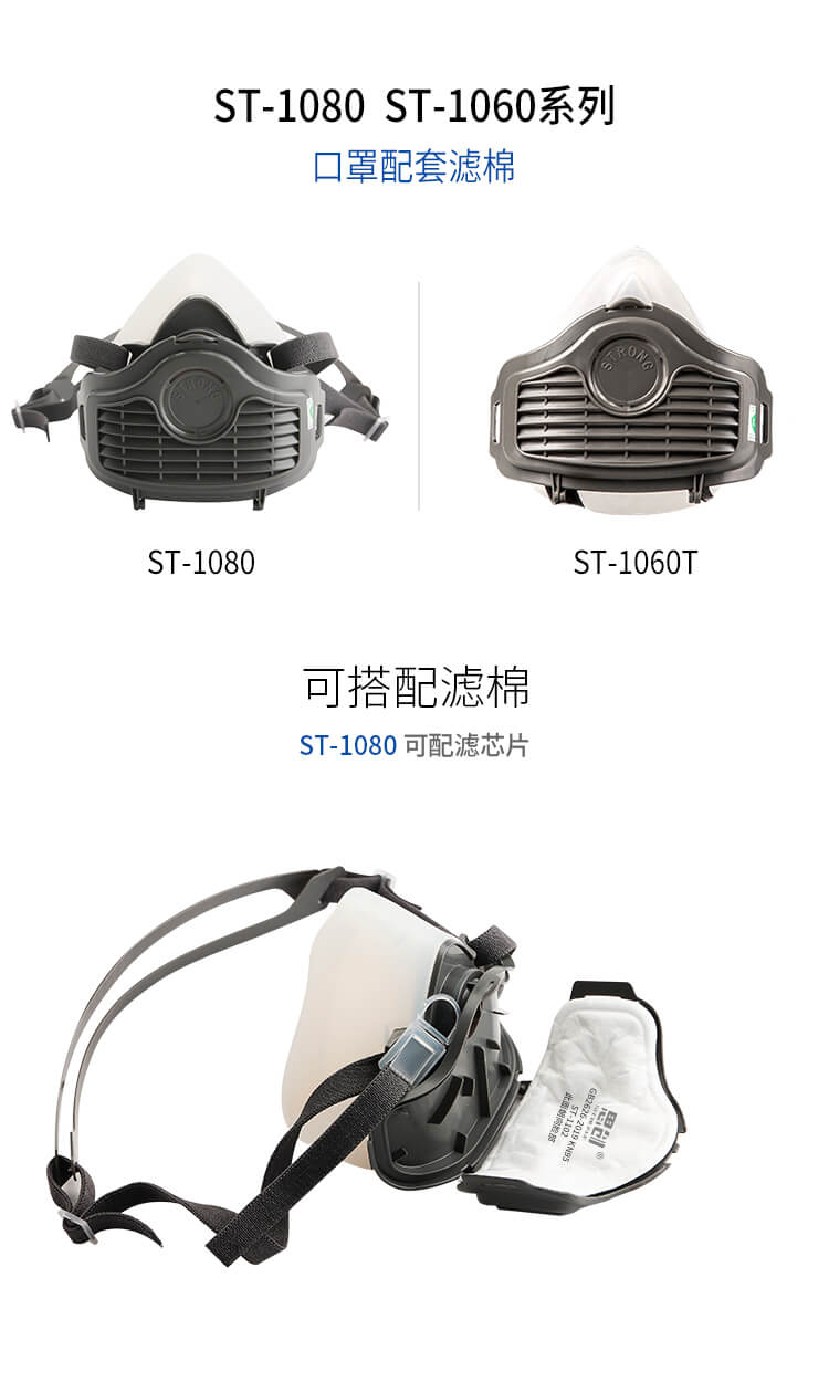 ST-1102防尘面罩滤棉-亚游国际