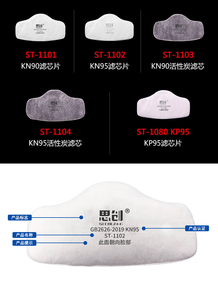 ST-1102防尘面罩滤棉-亚游国际