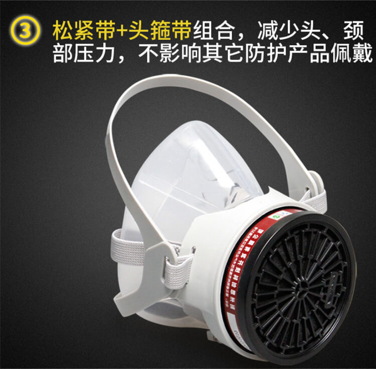 ST-FDL 防毒半面具（硅胶）含LDY3滤毒盒-亚游国际