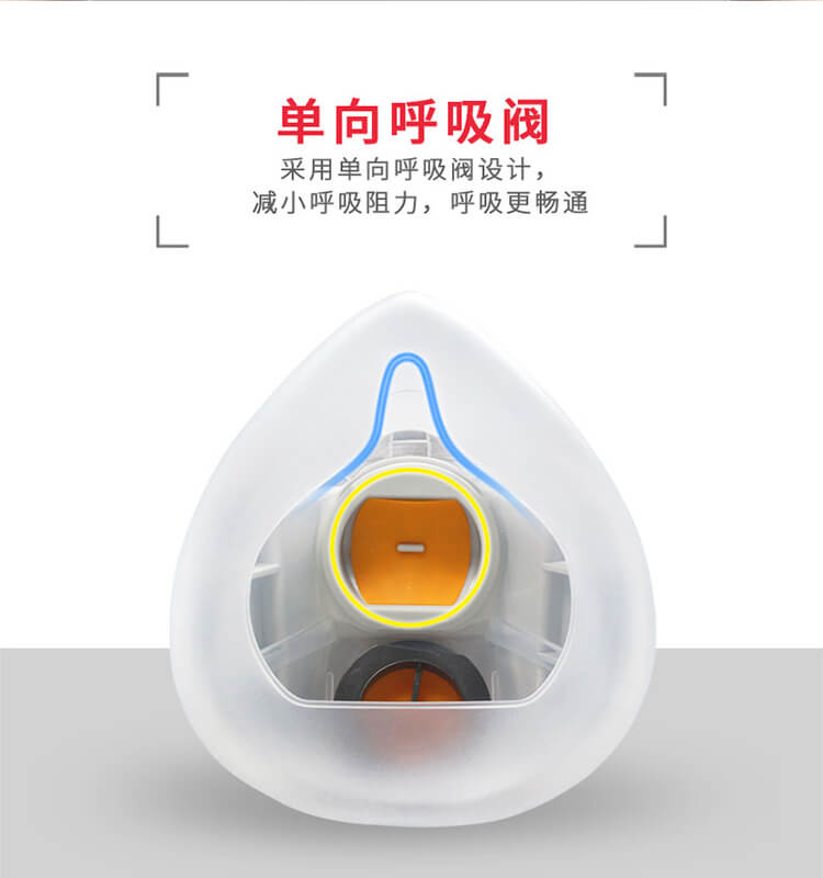 ST-AG100硅胶防尘半面罩-亚游国际