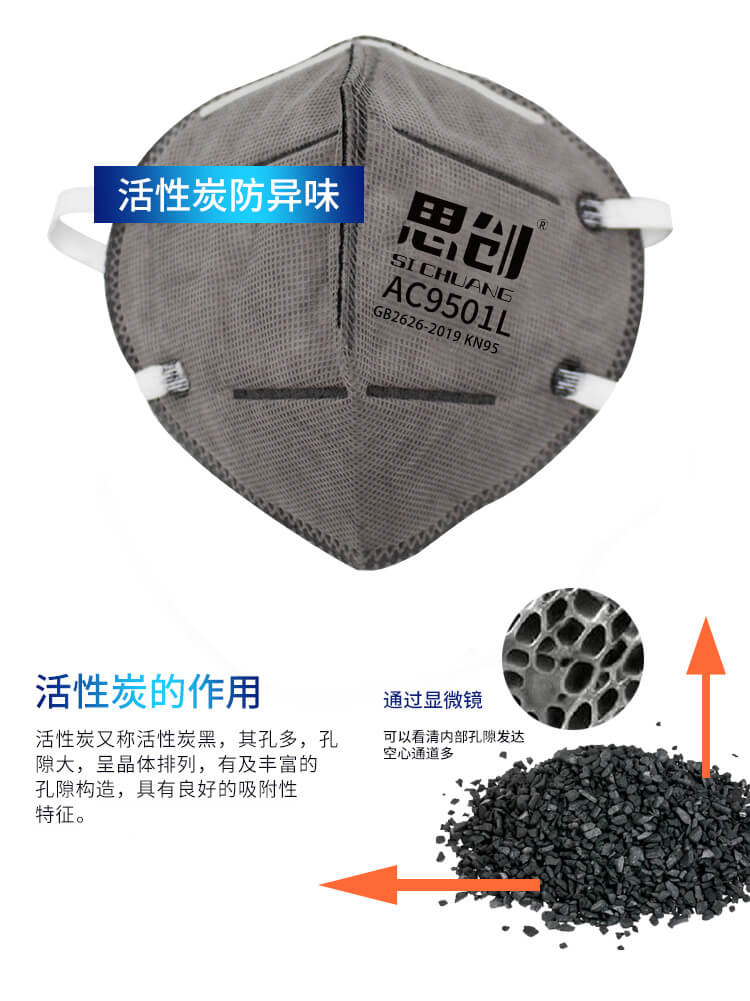 ST-AC9501L耳带式扬弃型防异味口罩-亚游国际