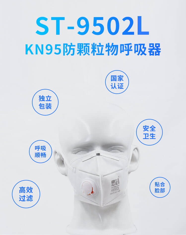 ST-A9502LKN95防颗粒物呼吸器-亚游国际